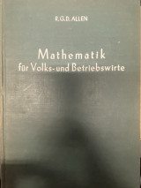 Mathematik für Volks- und Betriebswirte