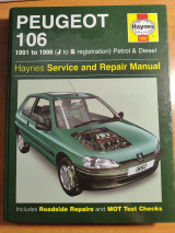 PEUGEOT 106 1991 to 1998 (J to S registration) Petrol & Diesel