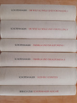 Die Welt als Wille und Vorstellung I & 2, Parerga und Paralipomena I & II, Kleinere Schriften & Beibuch, 6 Τόμοι