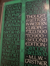 Thought and letters in Western Europe