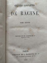 Oeuvres completes de racine