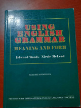 Using English Grammar:meaning and form Edition with answer key