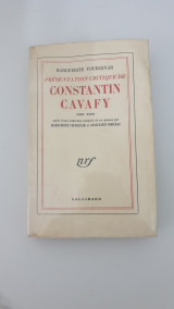 Présentation critique de Constantin Cavafy