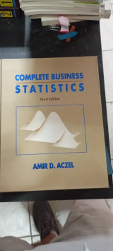 Conplete business statistics - third edition