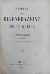 Storia Della Rigenerazione Della Grecia, Vol. III ( τόμος Γ' 1854)