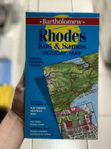 Rhodes & Dodecanese Holiday Map