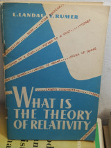 What is theory of relativity