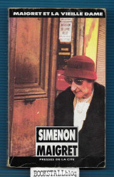 Maigret et la Vieille Dame A good- paperback, crinkles &