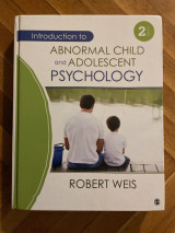 Introduction to abnormal child and adolescent psychology
