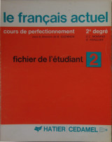 Le français actuel - fichier de l' étudiant 2