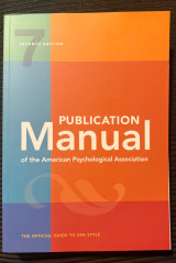 Publication Manual of the American Psychological Association