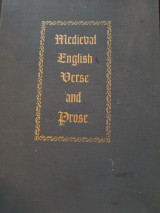 Medieval English verse and prose