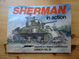 Sherman in action