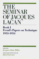 Freud's Papers on Technique, 1953-1954
