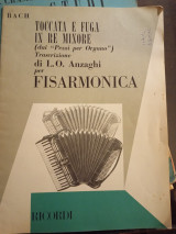 Bach fisarmonica toccata e fuga in re minore