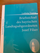 Briefwechsel des bayerischen Landtagsabgeordneten