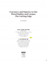 Fractures and Injuries of the Distal Radius and Carpus