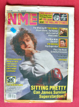 NME New Musical Express - James - 1991