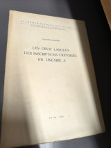 Les deux langues des inscriptions crétoises en linéaire A