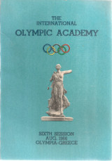 The International Olympic Academy, Sixth Session Aug.1966 Olympia - Greece