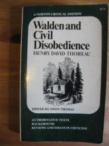 Walden and Civil Disobedience
