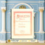 Rigoletto (duetto) Quel Vecchio Maledivami [Μουσική: G. Verdi - Εκδόσεις: Γ. Φεξή δεκ. 1910] πιάνο, παρτιτούρα, piano, Ριγολέτος, Fexis, Βέρντι