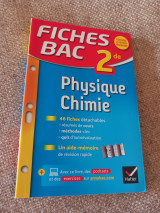Physique chimie 2de