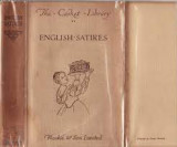 English satires the casket library 1924 edition