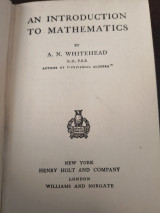 An Introduction to Mathematics, by A. N. Whitehead