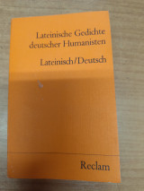 Lateinische Gedichte deutscher Humanisten