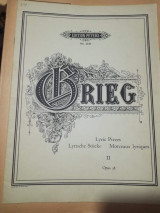 Grieg Lyric Pieces Ii opus 38