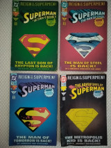 Superman Reign of the Supermen storyline