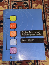 Global Marketing, A market-responsive approach