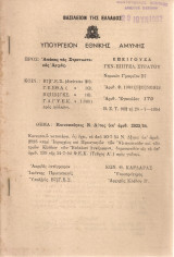 Ν. Δ[γμα υπ'αριθ.2923 "περί Ιεραρχίας και Προαγωγών των Αξιωματικών και των τριών Κλάδων των Ενόπλων Δυνάμεων
