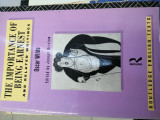 The importance of being earnest