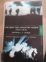 The war the infantry knew 1914-1919