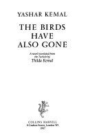 The Birds Have Also Gone