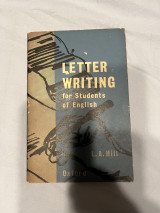 Letter Writing for Students of English