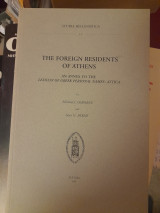 The foreign residents of Athens. An annex to the Lexicon of Greek Personal Names: Attica