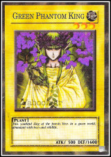 1 κάρτα Yu-Gi-Oh! Trading card game: Green Phantom King