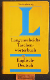 Englisch - Deutsch. Taschenwörterbuch. Langenscheidt