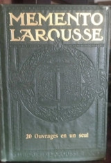 Memento larousse Eencyclopedique et Illustre