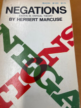 Negations. Essays in critical theory