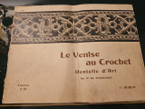 Le Venise au crochet, dentelle d'art, par Mlle Du Puigaudeau, 1er album