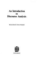 An Introduction to Discourse Analysis