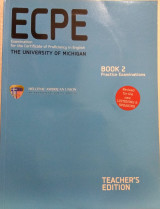 Ecpe examination for the certificate of proficiency In English