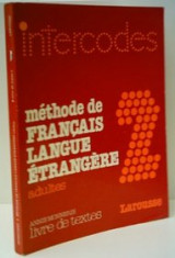 Méthode de français langue étrangère