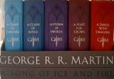 George R. R. Martin's A Game of Thrones Leather-Cloth Boxed Set (Song of Ice and Fire Series)