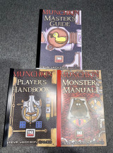 Munchkin Roleplaying Game (3 βιβλία εκτυπωμένα)