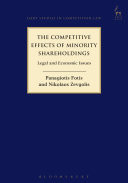 The Competitive Effects of Minority Shareholdings
